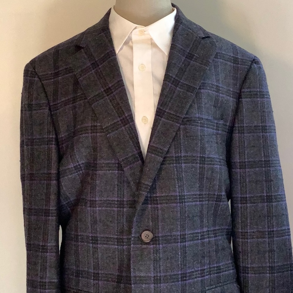 Samuelson Dormeuil Derby England 100% Wool Blazer… - image 1